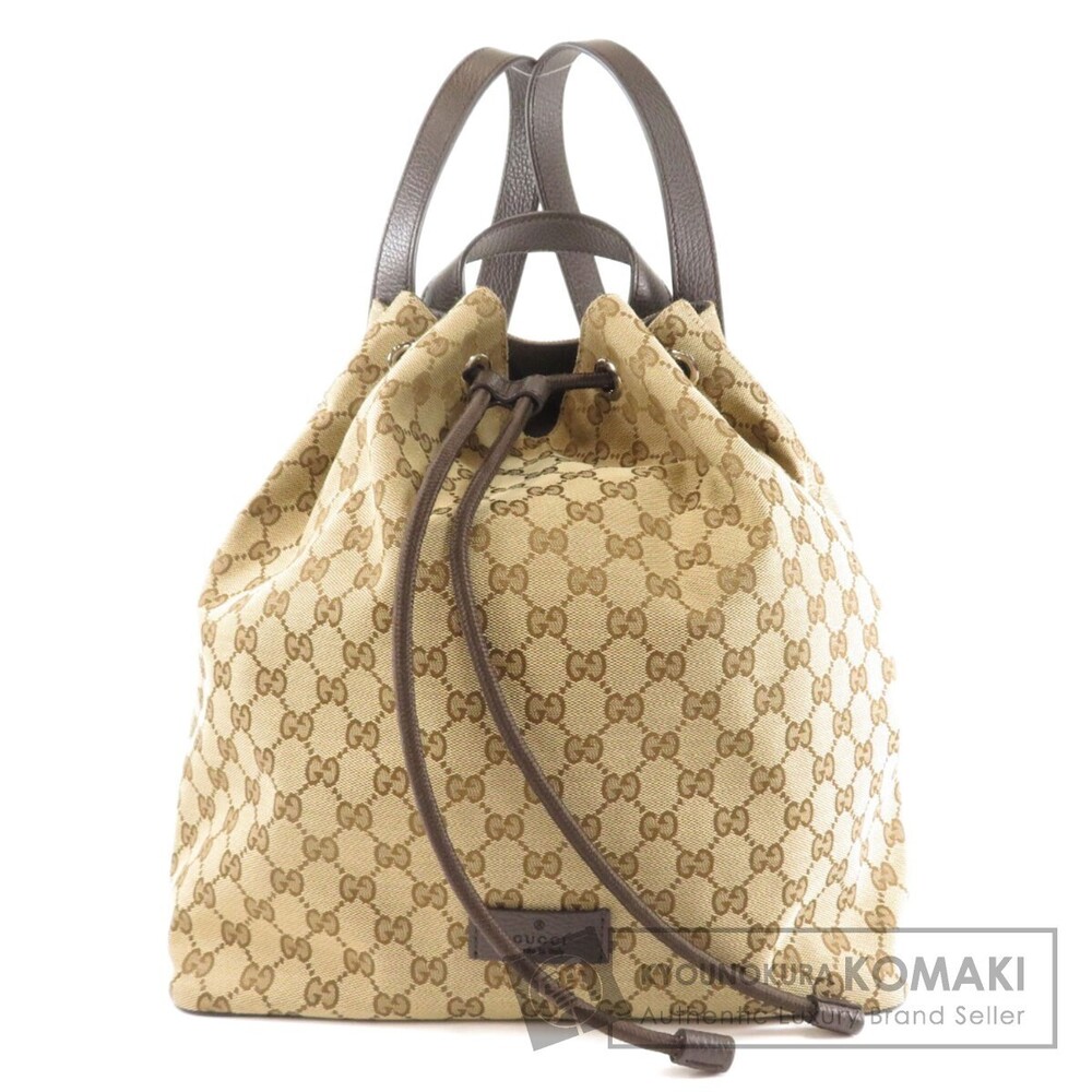 Gucci GG Backpack Rucksack Daypack Canvas